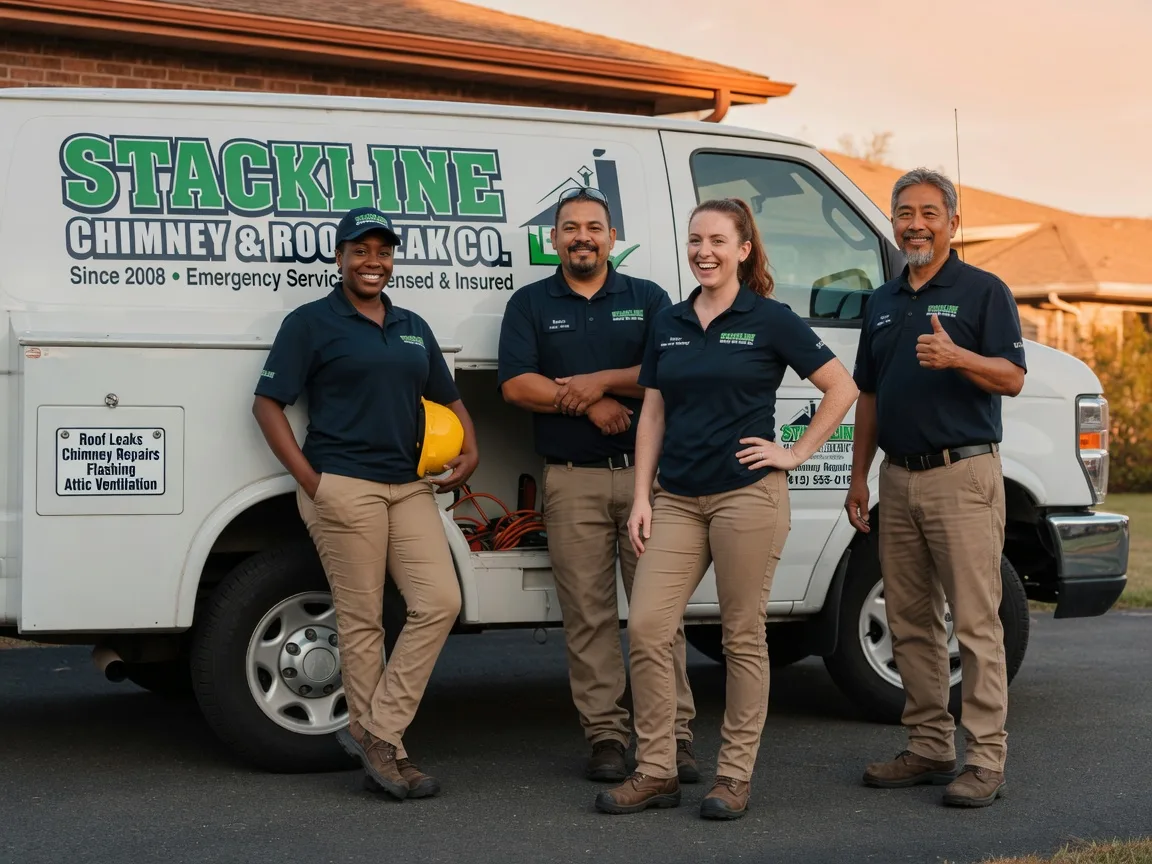Chimney flashing repair company in Arkansas City, KS